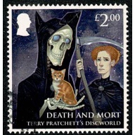 2023 Discworld £2 "Death & Mort" Fine used single. SG 5060