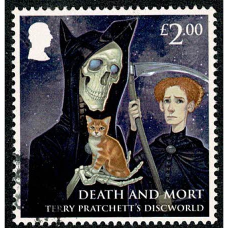 2023 Discworld £2 "Death & Mort" Fine used single. SG 5060