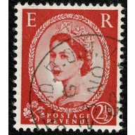 2½d carmine T II. Fine used. SG 574