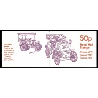 50p Veteran Cars No.4  "Daimler". 10p Right Band. DP38B Perf E1. SG FB13a