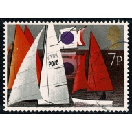 1975 Sailing 7p. Fine used single. SG 980