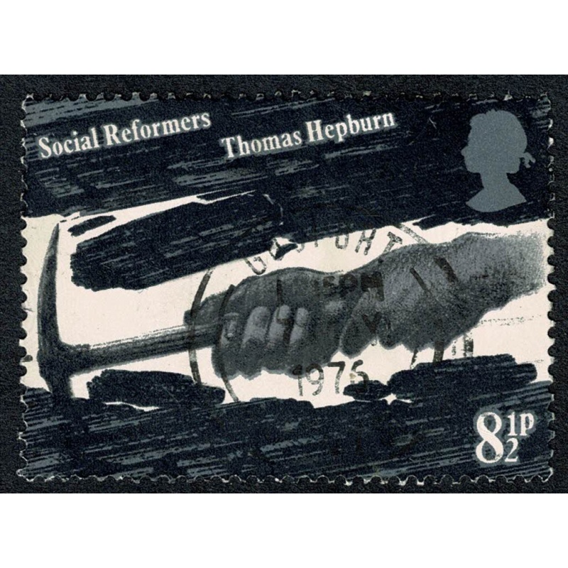 1976 Social REformers 8½p. Fine used.  SG 1001