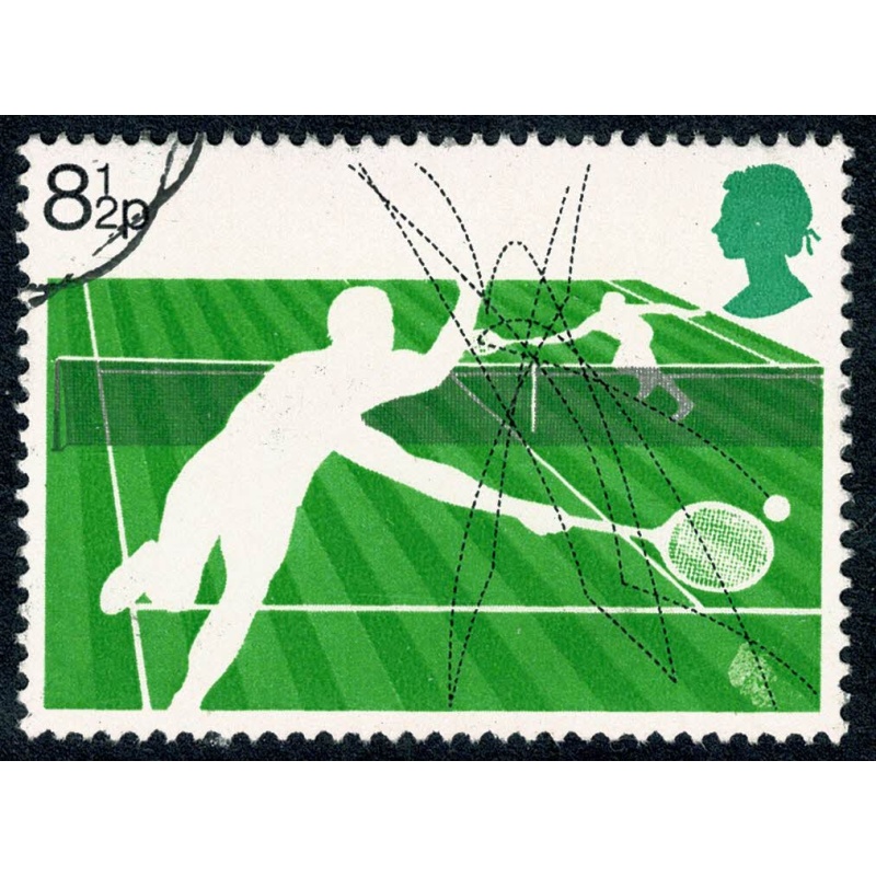 1977 Racket Sports. 8½p SG 1022. Fine used.