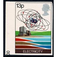 1978 Energy 13p. Perforation variety. SG 1053 var