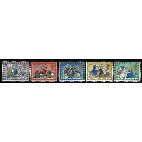 1979 Christmas. Set of 5 values. Unmounted Mint. SG 1104-1108