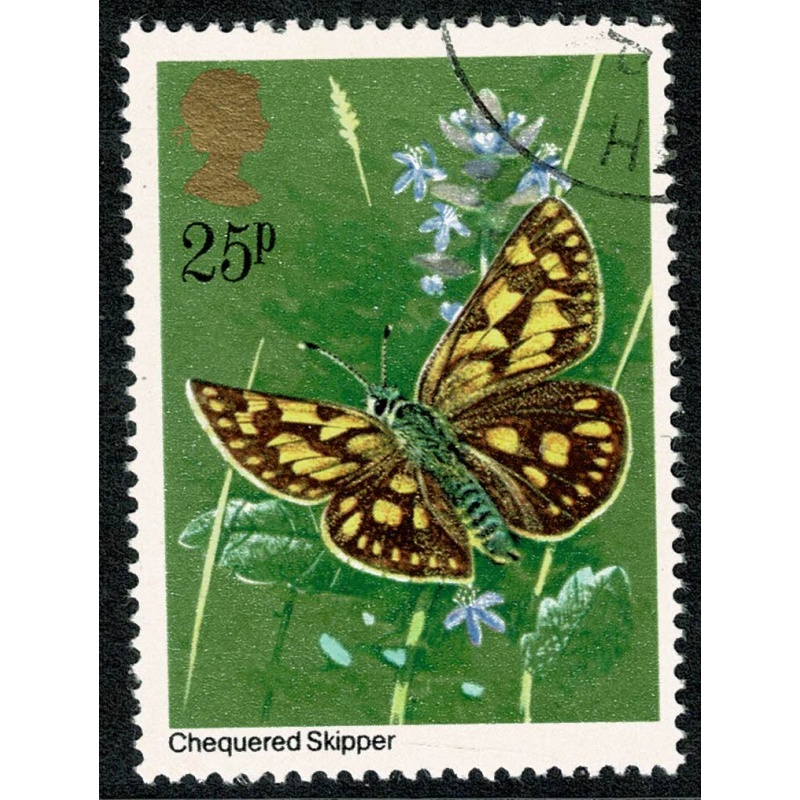 1981 Butterflies 25p.  Fine Used Single. SG 1154