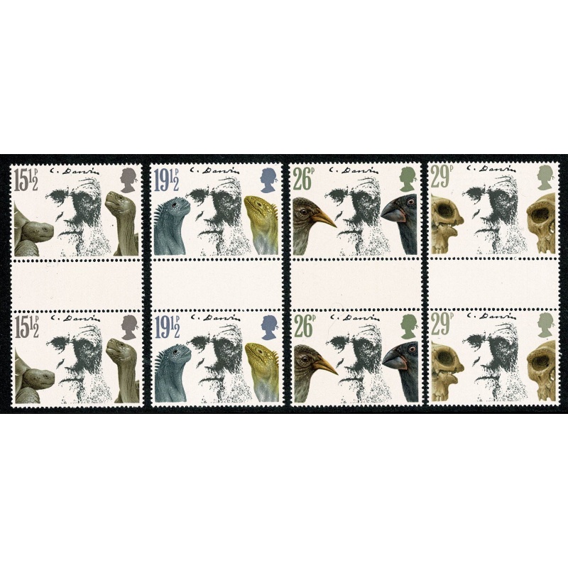 1982 Darwin. Gutter Pair set of 4 values. SG 1175-1178. Unmounted Mint