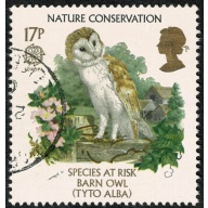 1986 Nature Conservation 17p. Fine Used single. SG 1320