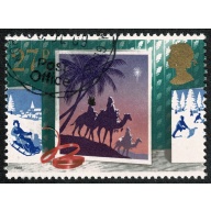 1988 Christmas 27p. Fine used single. SG 1416