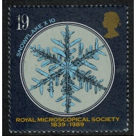 1989 Microscopical Society 19p. Fine used single. SG 1453