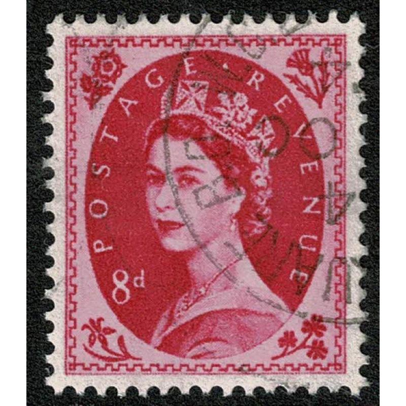 8d magenta. Fine used single. SG 581