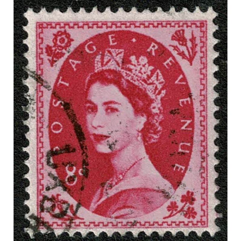 8d magenta. Fine used single. SG 581