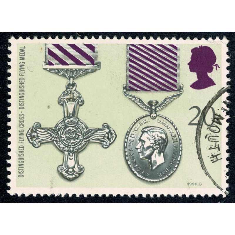 1990 Gallantry 20p. Distinguished Flying Cross. Fine Used. SG 15212