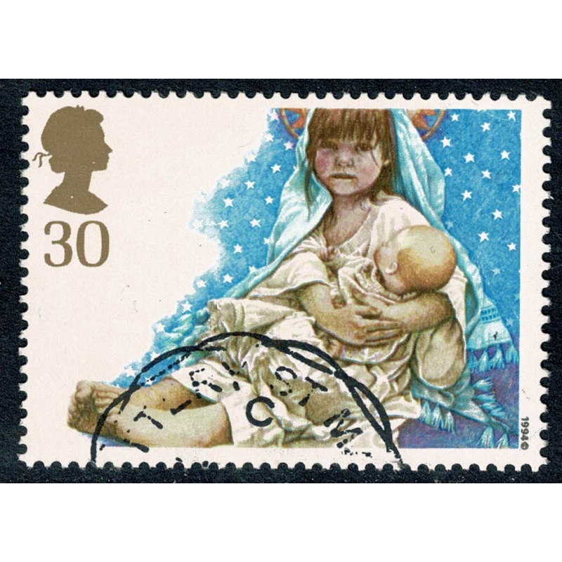 1994 Christmas 30p.  SG 1845 Fine Used.