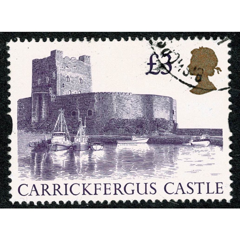 1995 £3 Castle High Value (Harrison). Fine used single SG 1613a