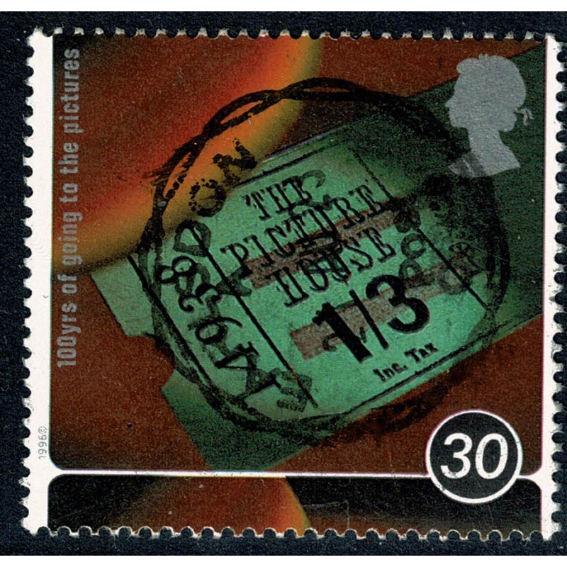 1996 Cinema 30p. SG 1922 Fine Used.