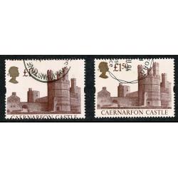 1994 re-engraved £1.50 Castle High Value with SHIFT OF PERFORATION. Used.