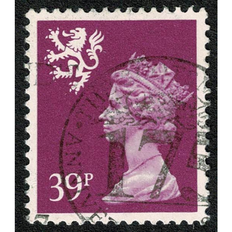 39p mauve Type II ACP. Fine used. SG S80