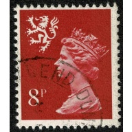 8p rosine 2B. Fine used single. SG S26